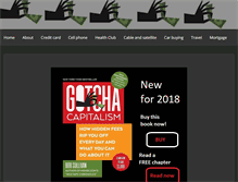 Tablet Screenshot of gotchacapitalism.net